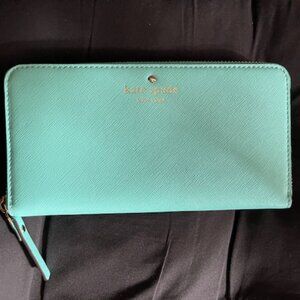 Kate Spade Women's Wallet Lacey Color Street Zip Wallet NEW